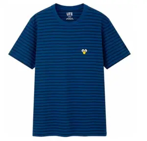 Kaws x Uniqlo BFF Striped Tee (US Sizing) Blue