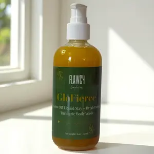 GLOFIERCE Turmeric Glow Cleanser – Brightening Body Wash
