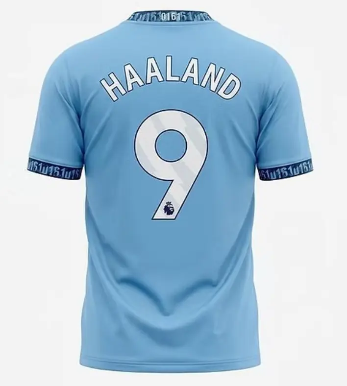Sky Blue Soccer Jersey – Lightweight Athletic Football Shirt for Adults