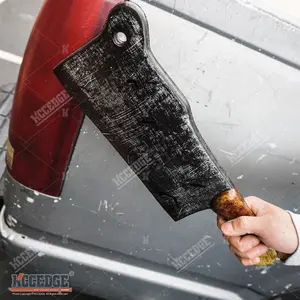 15.5" Realistic PU Foam Cleaver Toy LARP Halloween Cosplay Roleplay Costume Clothes Menswear