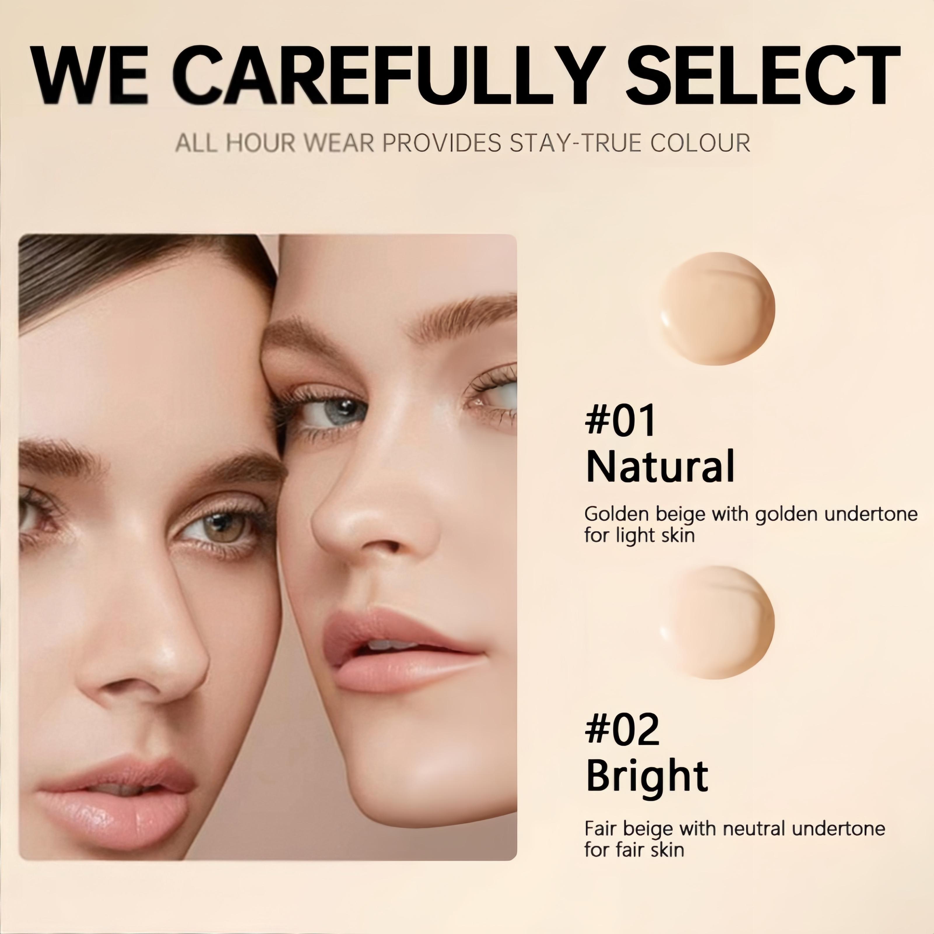 High-coverage waterproof snail BB cream - matte finish, long-lasting moisturizing and oil control, creates a natural makeup look, refreshing and non-greasy, perfect for makeup beginners, a great gift for Mother's Day, Christmas, and Valentine's Day.