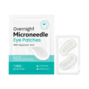 Microneedle Eye Patches Vitamin E Nourishing Hyaluronic Acid Hydrating Repair Eye Mask