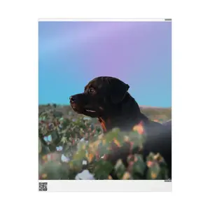 Wrapping Paper, Rottweiler, Magical Apollo, Dog, Christmas, Gift Wrap, Wrapping Paper, Fun, Colorful