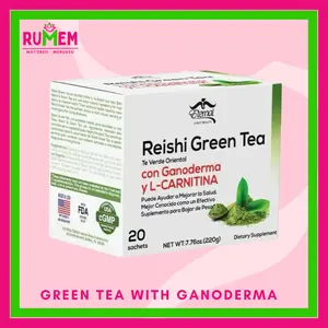 Eternal Spirit Beauty REISHI GREEN TEA with Ganoderma (20 sachets) Natural