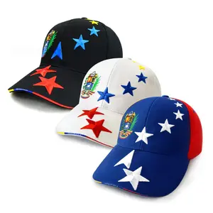 2026 New Embroidered Venezuela flag baseball cap National emblem sports hat Unisex outdoor sun protection,Christmas gifts, festival gifts
