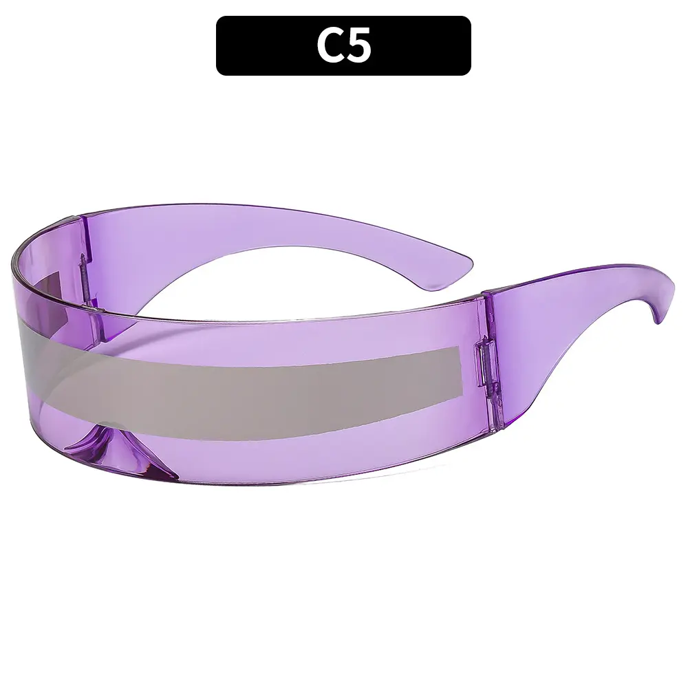 C5-Purple Frame White Mercury
