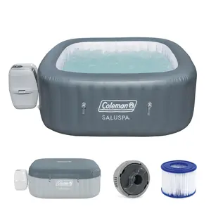 Coleman Hawaii Energy-Efficient Inflatable Hot Tub 4-6 Person with App-Control