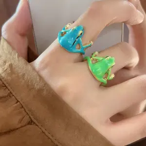 Lucky Leap Frog Ring - A Magical Token of Energy and Good Fortune for Couples and Friendship