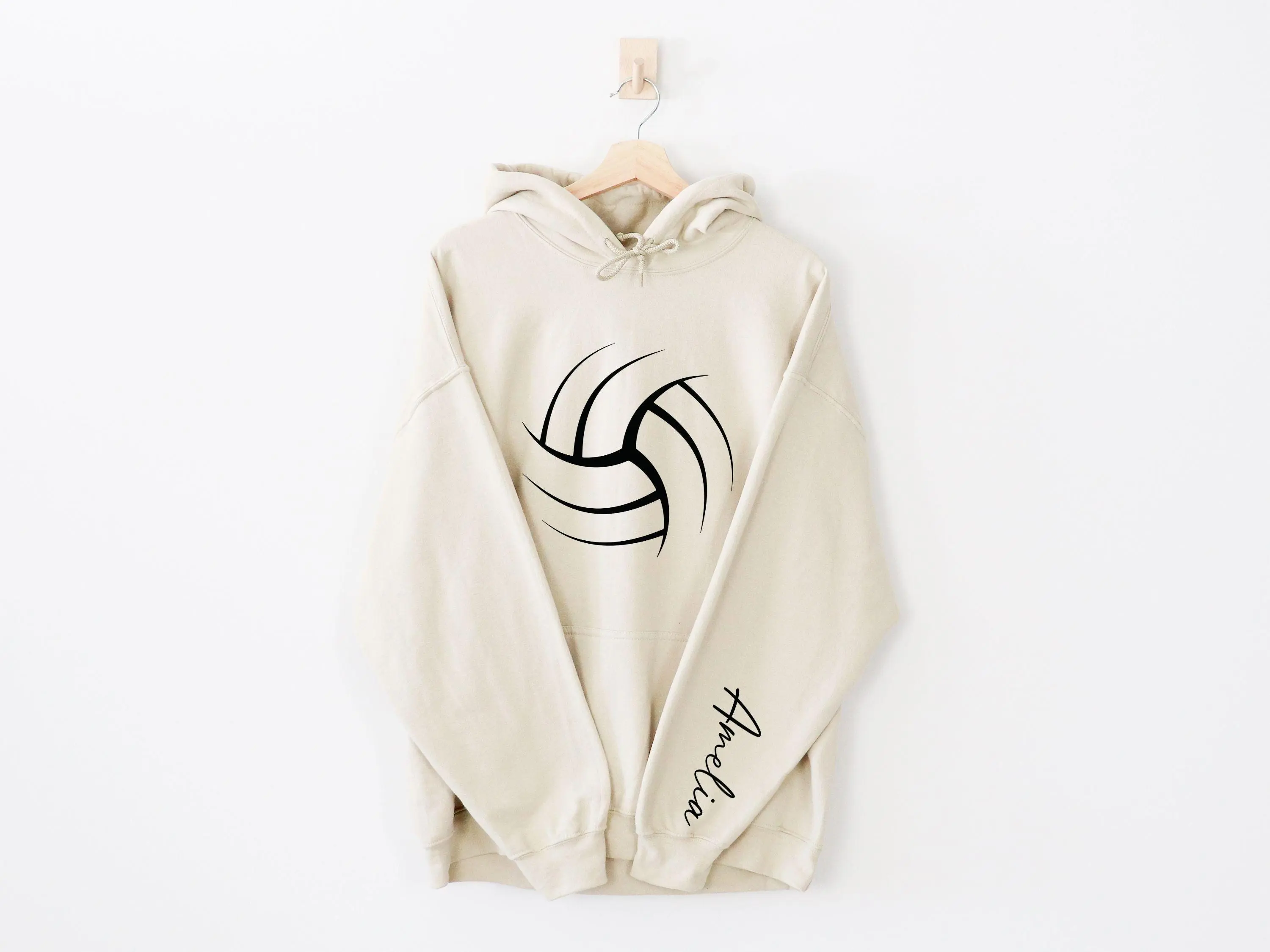 Personalized Volleyball Sweatshirt, Volleyball Mom Sweatshirt, Volleyball Hoodie, Game Day Volleyball, Gift For Volleyball Player, Gift for Her