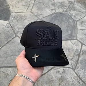 San Judas letras  SnapBack Chava Hats x Droval - Premium Materials