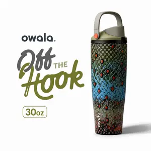 Owala FreeSip OFF THE HOOK 30oz Limited Edition Leak-Proof Stainless Steel, Water Bottle Tiktok Viral
