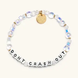 Don't Crash Out Beaded Bracelet