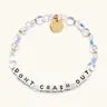 Little Words Project Don't Crash Out Kindness Cycle Beaded Bracelet - Unisex Adult Casual Inspirational Jewelry, Unique Gifts, Easy-to-Style Stackable Accessory, Daily Wear Stocking Stuffer, Inspirational Bracelet