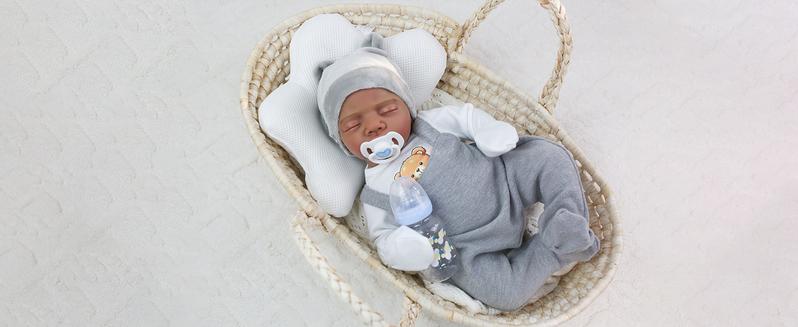 [WOOROY] Reborn Baby Doll New Released - 18 In Real Life Baby Doll African American Black & Brown Skin Boy, Lifelike Realistic Newborn Baby Doll with Soft Cloth Body, Birthday & Christmas Gift Set with Accessories for Kids Aged 3+ girl toy