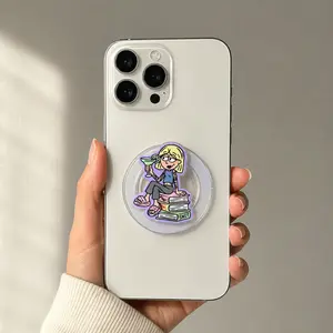 Smut Reader Magnetic Phone Grip, Booktok Girl Magsafe PopSocket, Spicy Romance Reader Kindle Grip, Funny Book Lover Gift