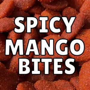 Mighty Mango Bites  | Sweet & Tangy Chewy Fruit Snack by KimdySweets Candy