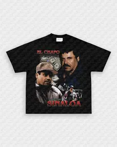 El Chapo Sinaloa T-Shirt – Unisex Streetwear Shirt for Men & Women, Halloween Graphic Tee, Classic Crew Neck Top, Cultural Casual Soft Fabric Shirt