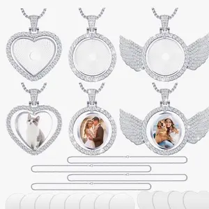 Heart Pendant - Simple Design with Round Center - Ideal for Everyday Wear