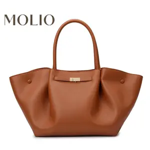 Women's Large-Capacity Soft Faux Leather Tote Bag - 14-Inch Laptop-Friendly Commuter & Work Bag - PU Shoulder Handbag for Daily Office Use outdoorfun