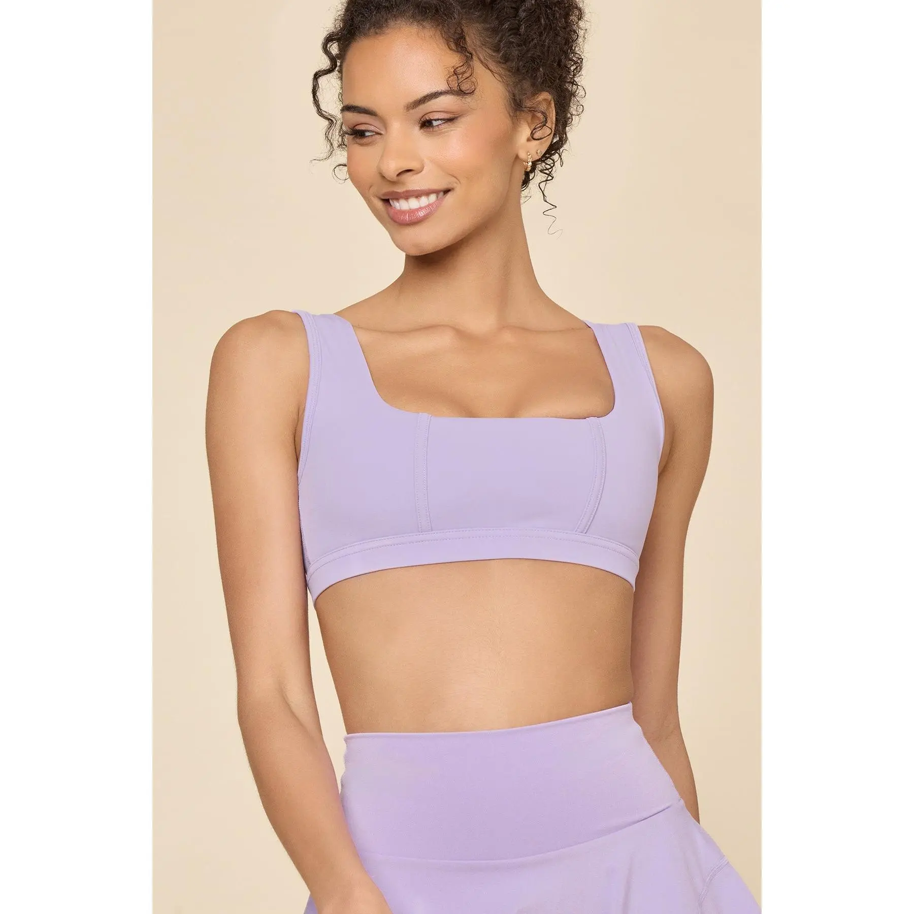 Corset Bra - Digital Lavender