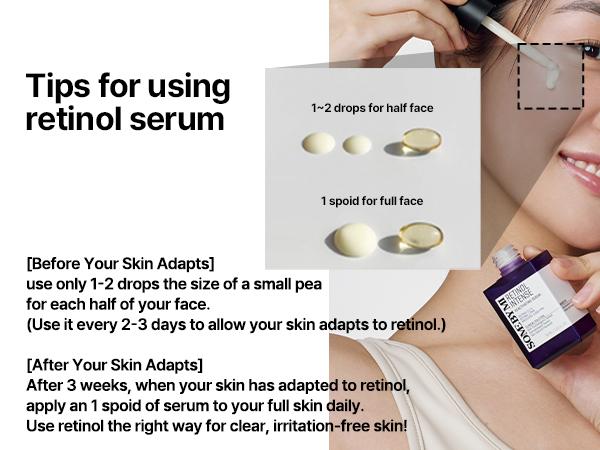 Anti-Aging Duo (Glowing Skin Duo) - Retinol Serum + Retinol  Eye Cream - Korean Skin Care