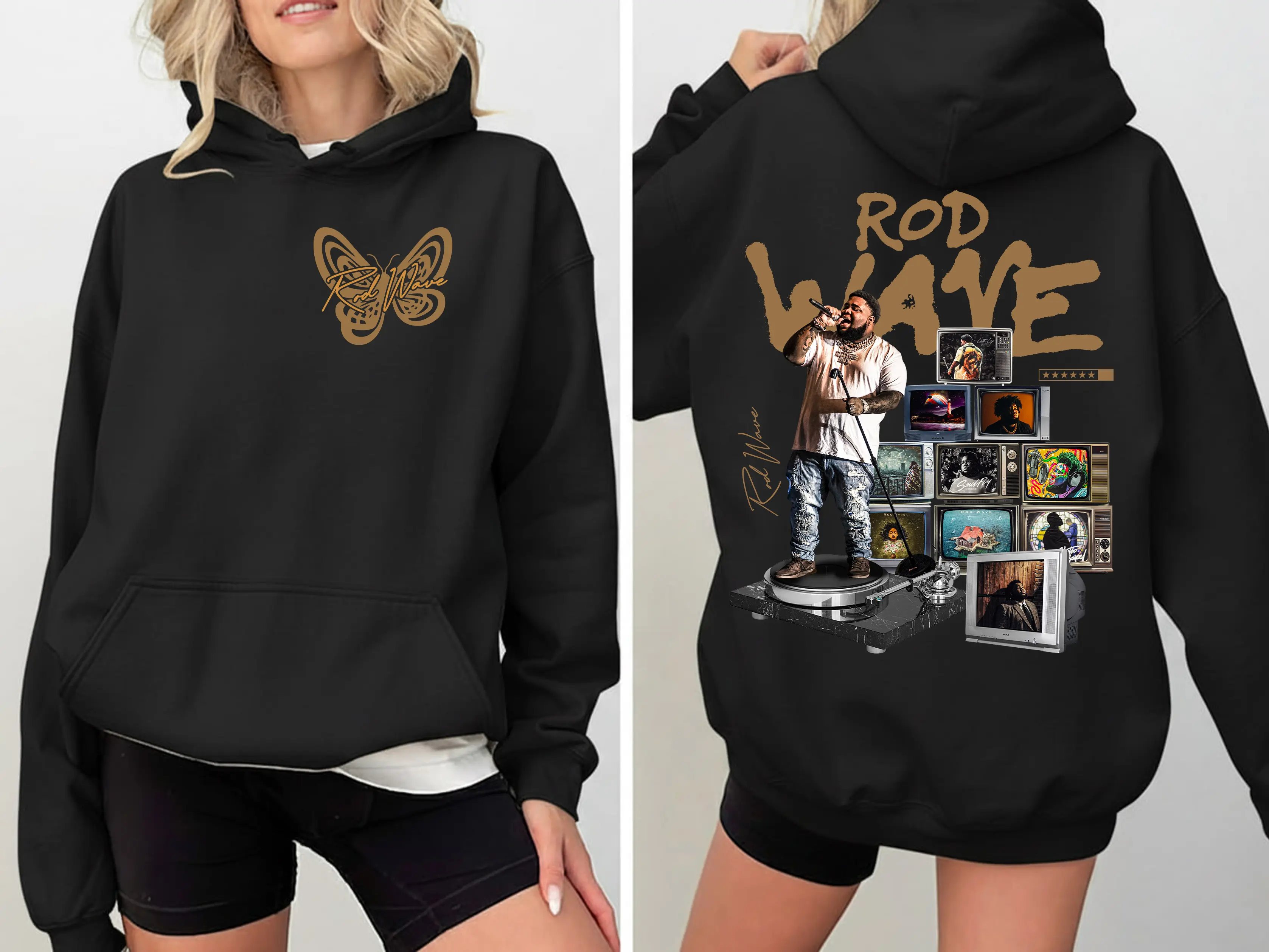 Rod Wave Art New Album Graphic T-shirt , Vintage Rap Music For Fans Tee