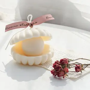 Shell Pearl Candle