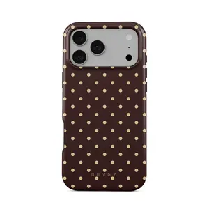 Burga Sorry Busy  Case for iPhone 17/16/15/14/13/12/11 Air/Plus/Pro/Pro Max – Airy Elegance, Retro Cloudscape Design, Wireless Charging Compatible, Perfect Gift for Her & Lover