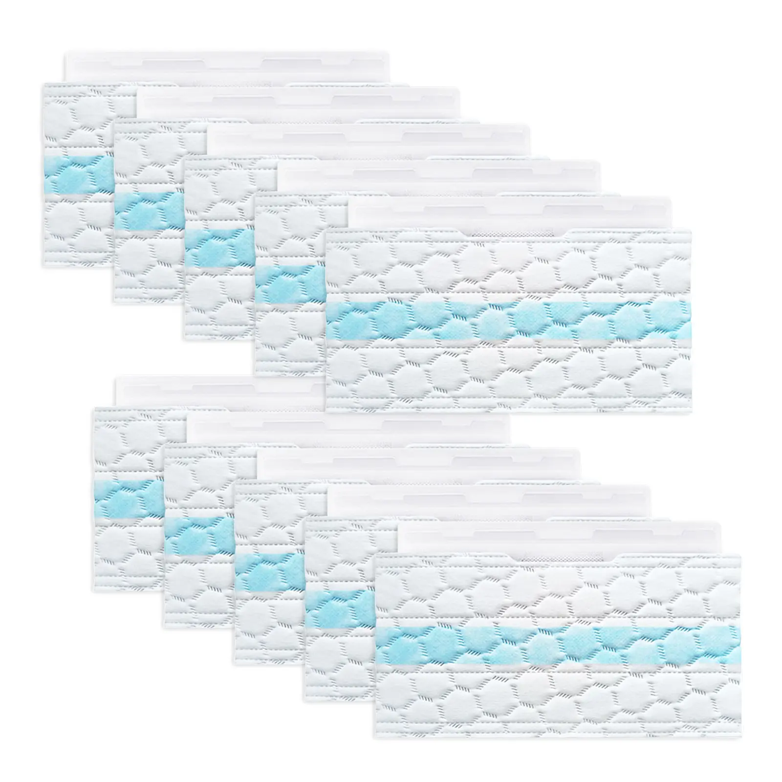 Compatible with Shark Vacmop VM252 VM250 VM200 VMP30 – Disposable Replacement Pads for Hard Floor Cleaning, 10 Pack Refills
