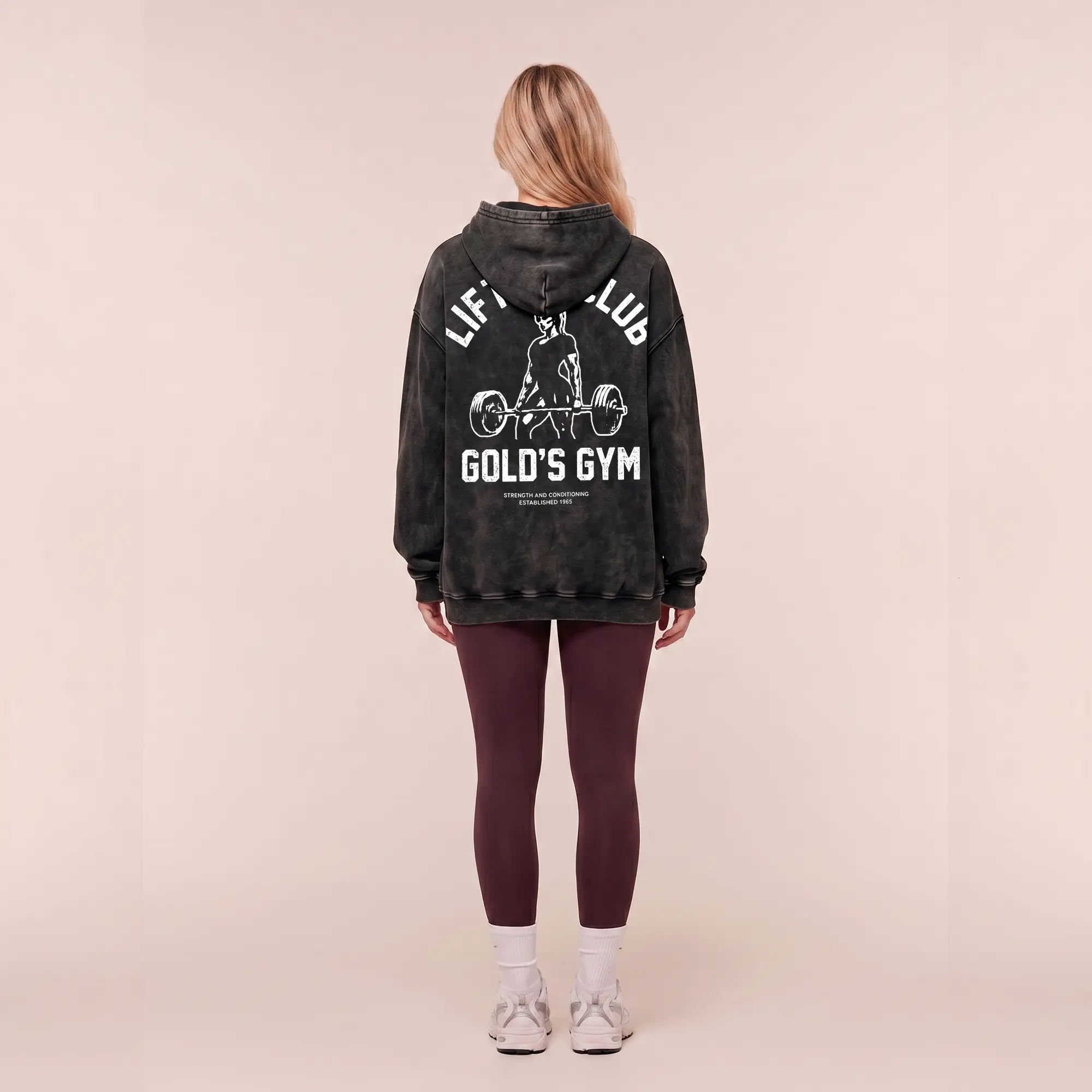 golds gym hoodie grey - TikTok Shop