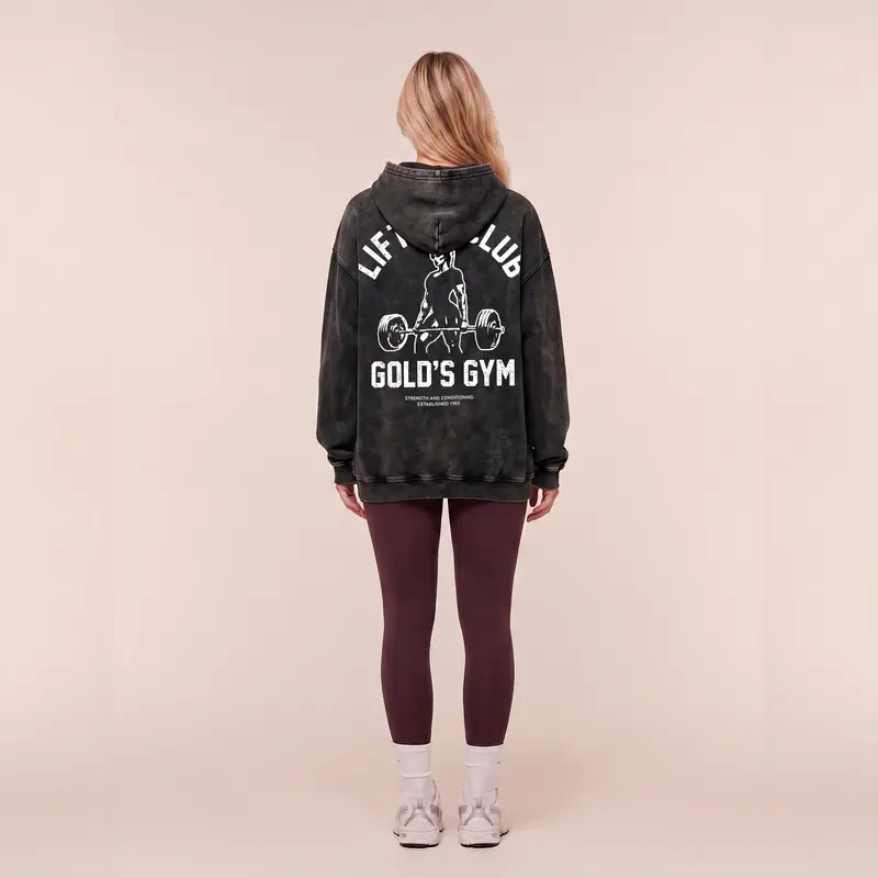 golds gym hoodie grey - TikTok Shop