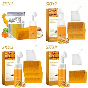 TURMERICKOJIC Turmeric Soap,Deep cleansingSoap,Moisturizing Soap For Body,Body wash & Soap For Women& Men jabon curcuma Body CareComfort Skin Care summervibes