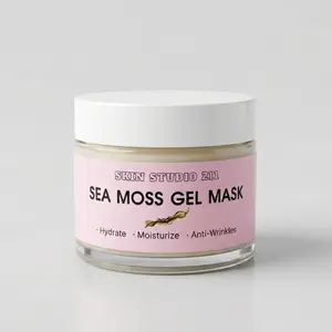 Skin Studio 211 Sea Moss Gel Mask - Hydrating & Anti-Wrinkle Facial Mask (4.04 oz / 120 g)