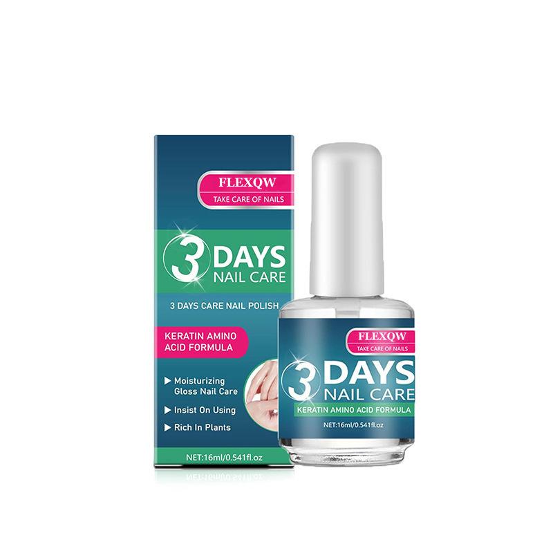 Keratin Nail Repair Serum - 3 Days Strengthening & Moisturizing Nail Treatment