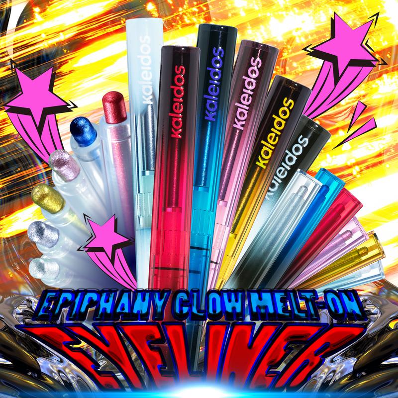 Kaleidos Epiphany Glow Melt-On Eyeliner | Multichrome, Waterproof, Long-Lasting, Rave Makeup, Festival Makeup, Cosmetic Gift