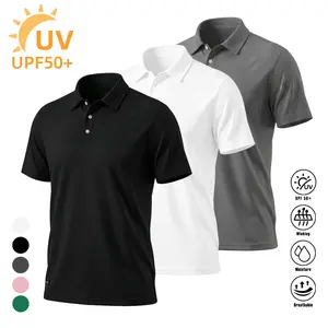 1/3 Pack Women and Men's Polo Shirts UPF 50+ Dry Fit Golf Shirts Short Sleeve Golf Quick Dry Collared Moisture Wicking Athletic Performance Polo Shirts Men's Summer Sport Polo Shirt Set, 2026 Casual Comfort Short Sleeve Breathable Fitness Top #Summervibes