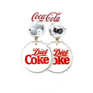 Diet Coke Earrings