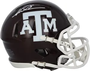 Mike Evans Texas A&M Aggies Autographed Riddell Maroon Speed Mini Helmet - Fanatics Authentic Certified