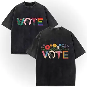 100% Cotton Oversized VOTE　Tee, ✊🏾 Big Fan Of Human Rights |   100% Cotton Double-Sided Short Sleeve T, Chinga-La-Migra! # AbolishIce # IceOut # HumanRights # 100CottonTee # DoubleSidedTee # NoOneIsIllegal # TikTokMadeMeBuyIt # TikTokShop