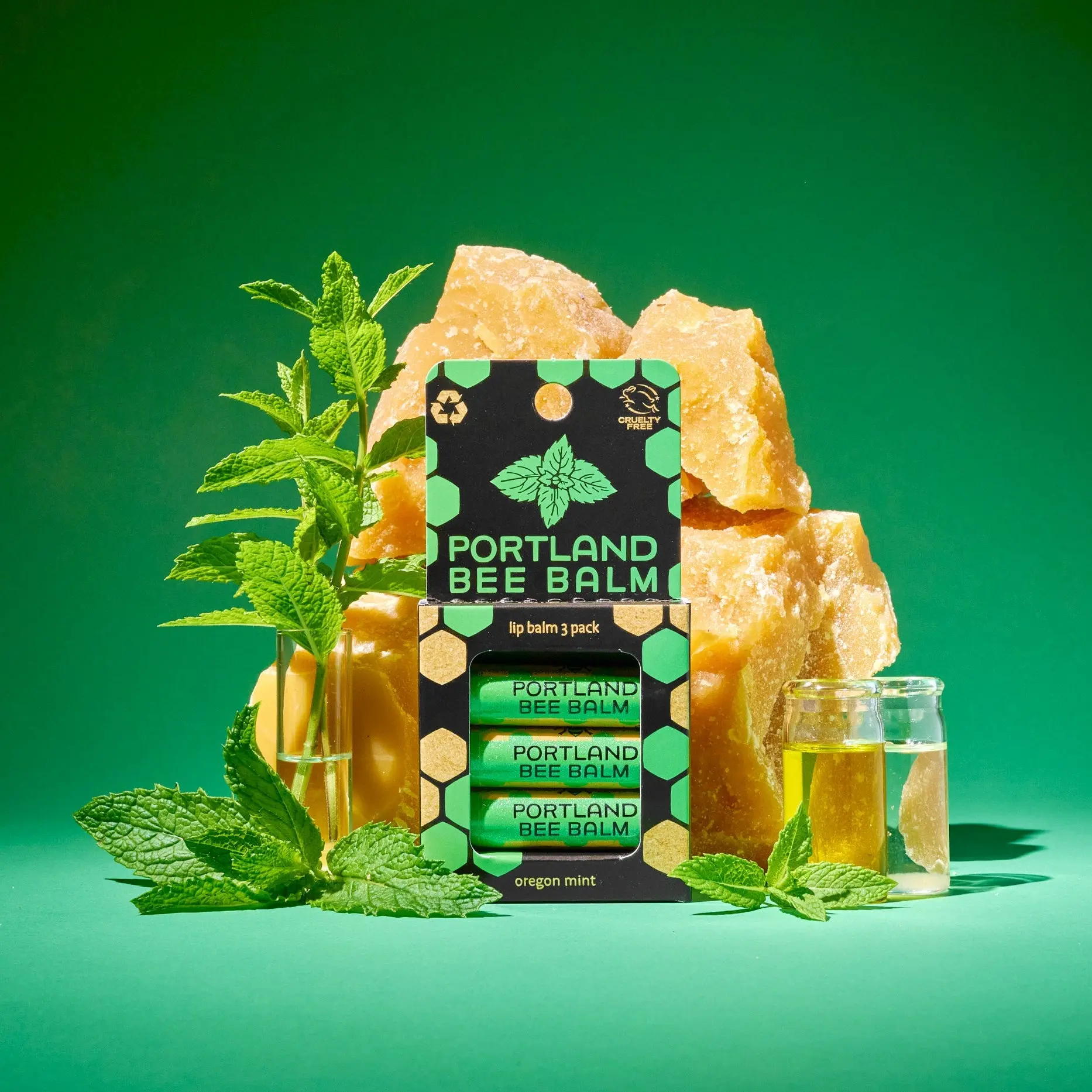 Oregon Mint 3-Pack Lip Balm Oregon Mint 3-Pack Lip Balm
