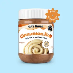 Cinnamon Roll Granola Butter – Vegan, Gluten Free, Nut Free Spread