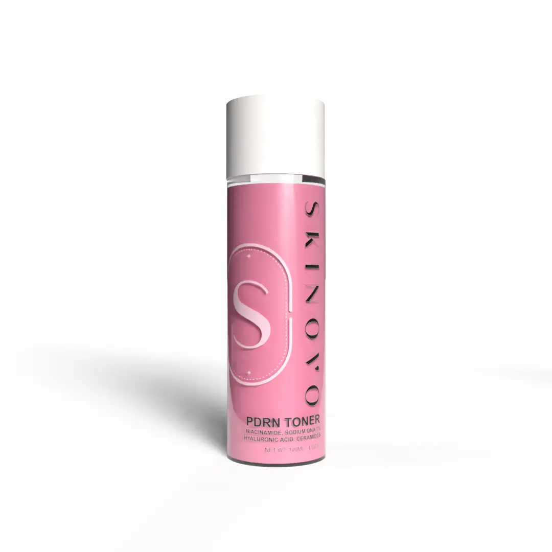 PDRN Salmon DNA Toner with Niacinamide, Ceramides, Peptides & Hyaluronic Acid for Deep Hydration, Brightening & Skin Barrier Repair Niacinamide Drop Anti-Aging