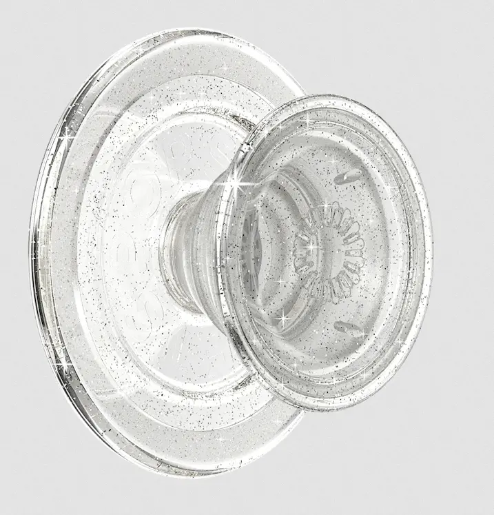 popsockets Clear Glitter  MagSafe PopGrip
