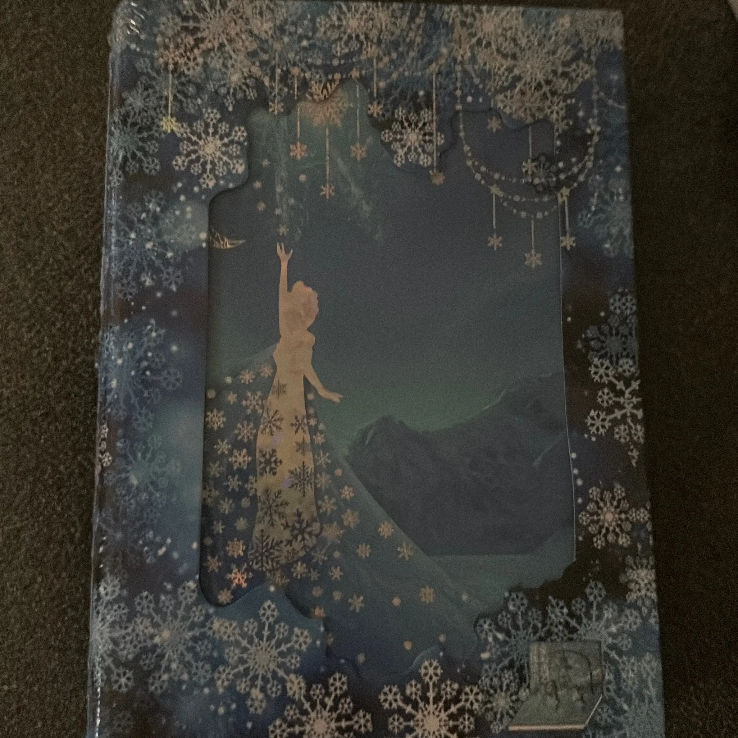 The cute ice magic notebook