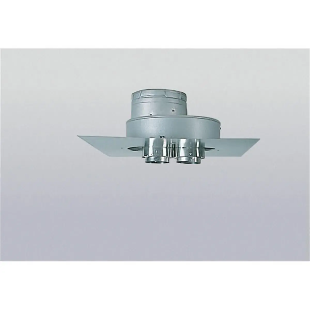 212 MAIN Duravent 46DVA-GK DirectVent Pro Co-linear Top Termination Kit, 18x18 in Square Metal Plate, Home Supplies Duct Chimney Ventilation Accessory for Enhanced Airflow