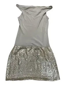 Dress Designer By Diane Von Furstenberg In Tan, Size:M