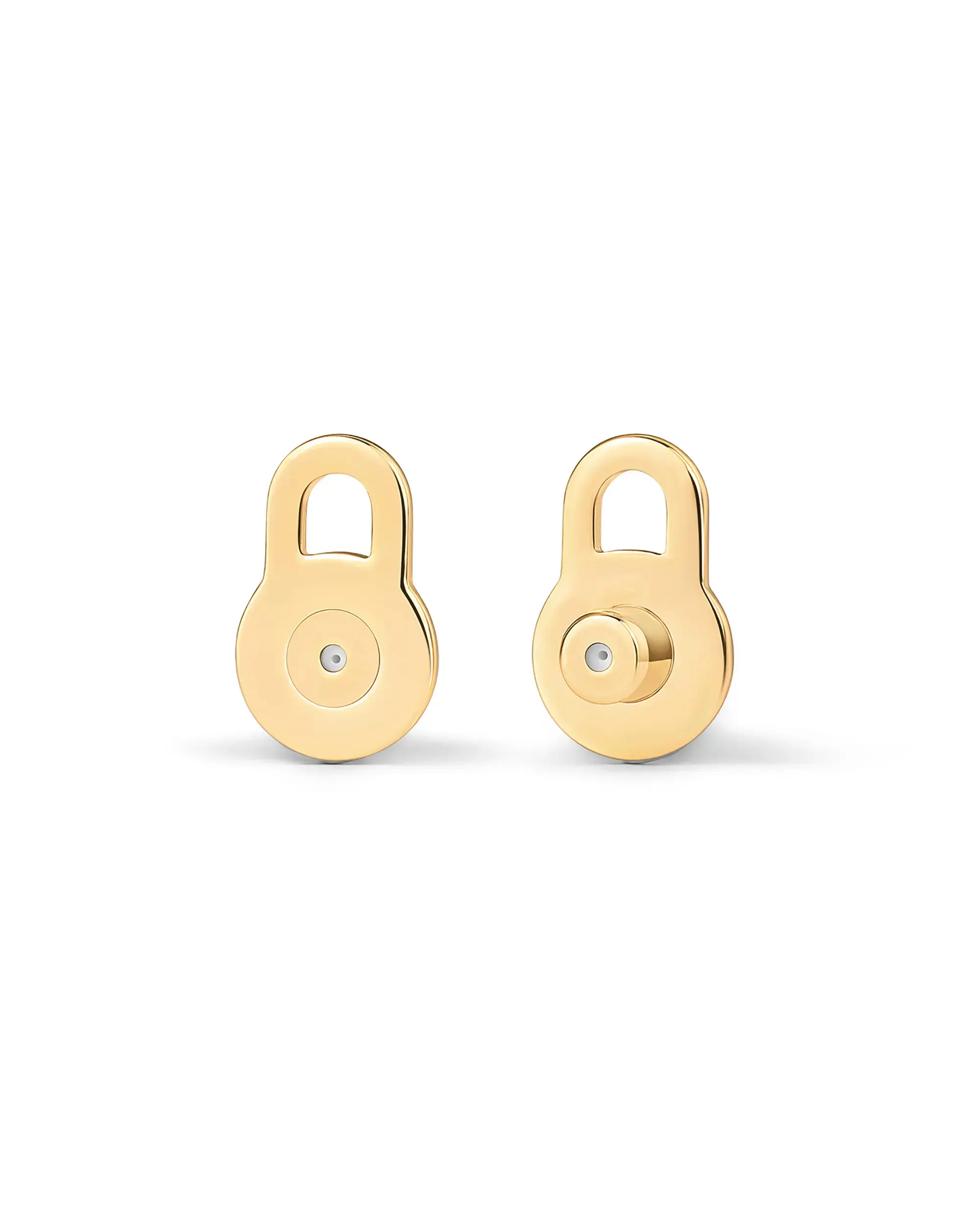 14K Gold Plated Lobe Lifters for Heavy Earrings for Women - Earring Backs for Droopy Ears - Comfortable Earring Backings for Studs - Trendy Fashion Jewelry Accessories