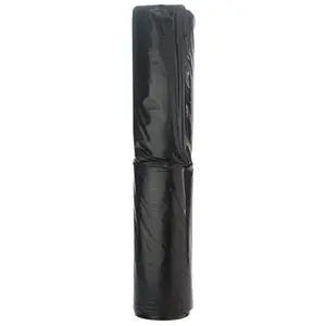 212 MAIN Black Filmgard Polyethylene Sheeting, Heavy-Duty 4 Mil Thickness, Large 20 ft x 50 ft Roll