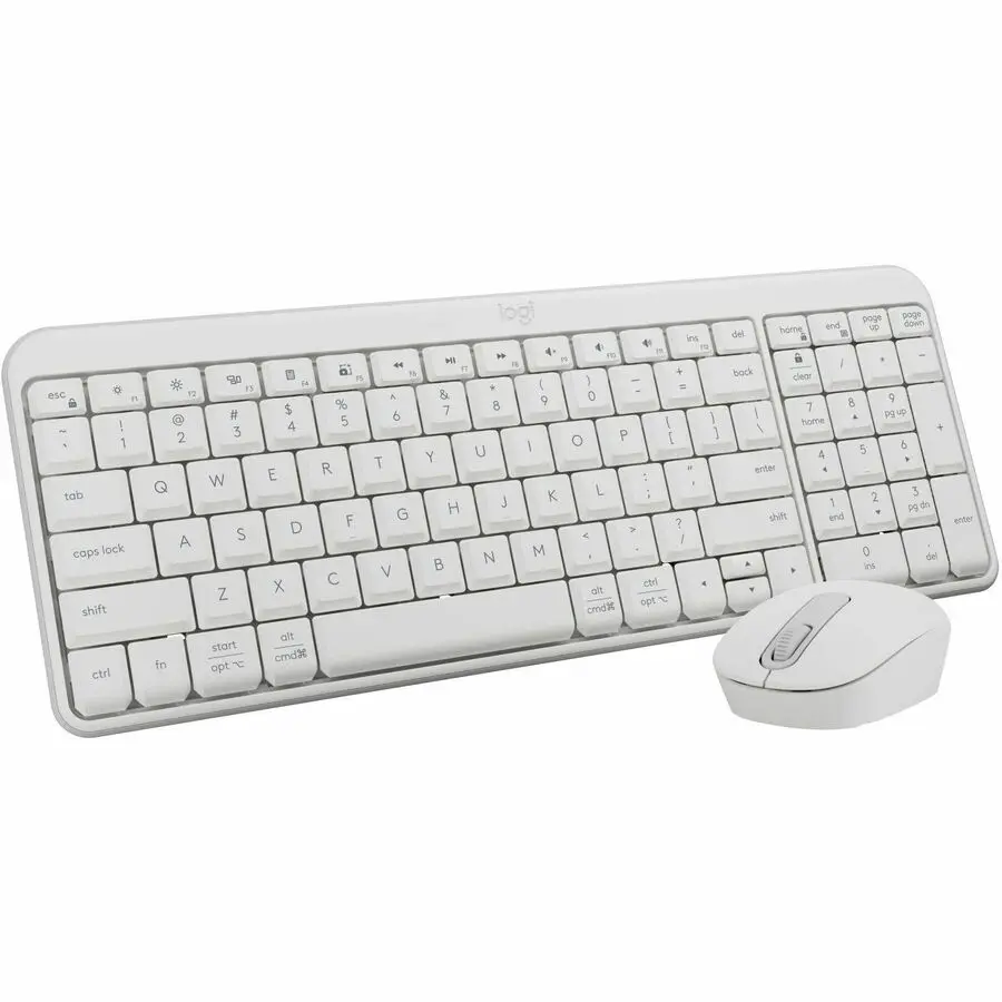 Logitech MK250 Bluetooth Wireless Mouse and Keyboard Combo Off-White 920013511