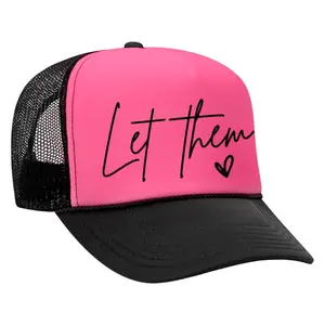 Let Them Trucker Foam Cap Otto Brand Snapback One Size